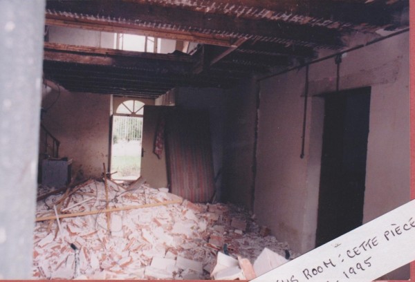 rubble in hall 001